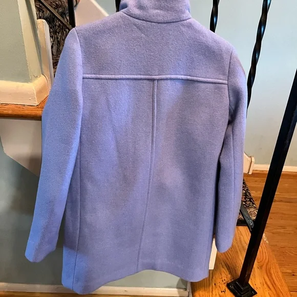 NWT J Crew Women's Wool Coat size 0 - Picture 4 of 5